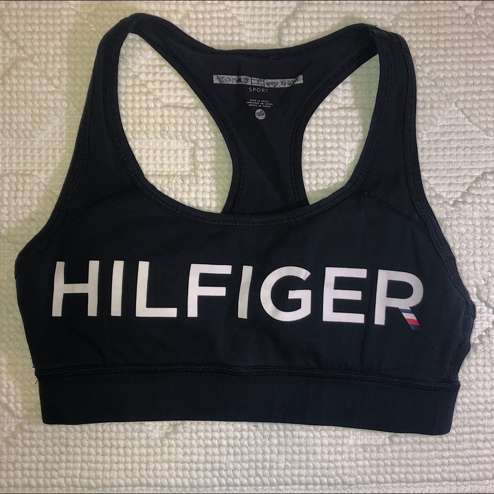 Tommy Hilfiger Sport Racerback Padded Sports Bra